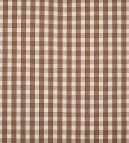 Check Fabric by Nina Campbell Nutmeg