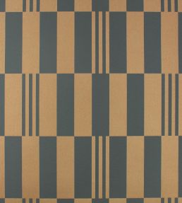 Checkerboard Metallic Wallpaper by Kirkby Design Panther