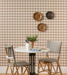 Checkmate Wallpaper by George & Minnie Sage