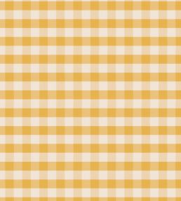 Checkmate Fabric by George & Minnie Daffodil