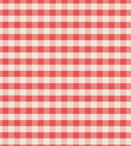 Checkmate Fabric by George & Minnie Raspberry
