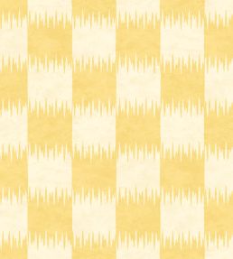 Checkmate Wallpaper by Woodchip & Magnolia Daffodil Yellow