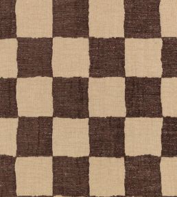 Checkmate Fabric by Zinc Eggplant