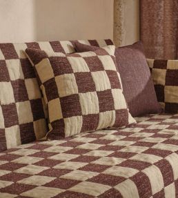 Checkmate Cushion 50 x 50cm by Zinc Olive