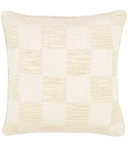 Checkmate Cushion 50 x 50cm by Zinc Ivory