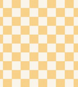 Checks Wallpaper by Caselio Jaune Soleil