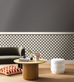 Checks Wallpaper by Caselio Noir