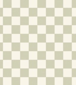 Checks Wallpaper by Caselio Vert Amande