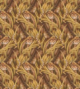 Cheetah Prowl Wallpaper by Cole & Son Bronze