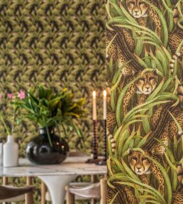 Cheetah Prowl Wallpaper by Cole & Son Grass