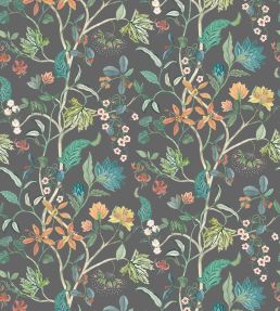 Chellah Wallpaper by Osborne & Little Charcoal