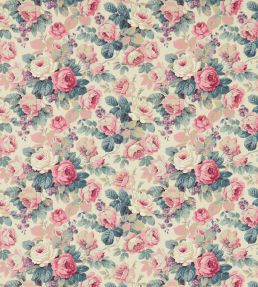 Chelsea Fabric by Sanderson Indigo/Loganberry