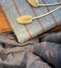 Chelsea Stripe Fabric by Marvic Buckthorn