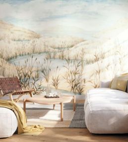 Chemin Cotier Mural by Casadeco Lin
