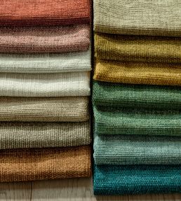 Chenille Fabric by Zoffany Deep Moss