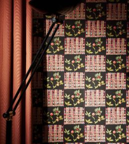 Chequerboard Wallpaper by CommonRoom Black
