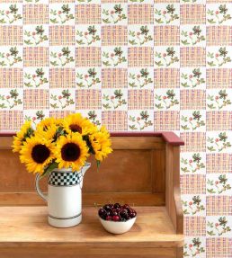 Chequerboard Wallpaper by CommonRoom White
