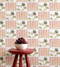 Chequerboard Wallpaper by CommonRoom White