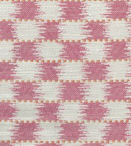 Chequers Fabric by Titley and Marr Rose