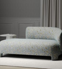 Cherry Blossom Fabric by Zimmer + Rohde Blue