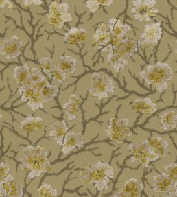 Cherry Blossom Fabric by Zimmer + Rohde Yellow