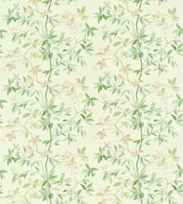 Cherry Bough Fabric by Sanderson Rose/Cream
