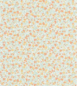 Cherry Wallpaper by Casadeco Blanc / Corail