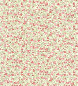 Cherry Wallpaper by Casadeco Blanc / Rose