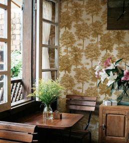 Chestnut Tree Wallpaper by Coordonne Curry
