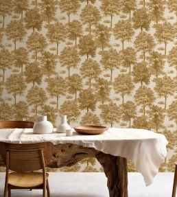 Chestnut Tree Wallpaper by Coordonne Curry