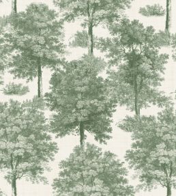 Chestnut Tree Wallpaper by Coordonne Green