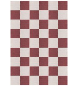 Layered Chess Flatweave rug Burgundy WCHBU140200 Burgundy