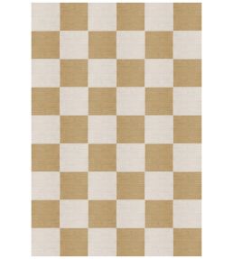 Layered Chess Flatweave rug Harvest Yellow WCHHY140200 Harvest Yellow
