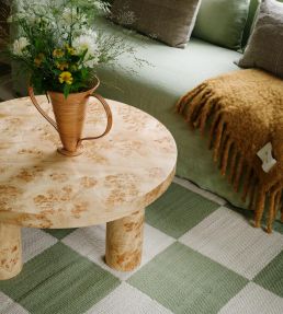 Layered Chess Flatweave rug Sage WCHSA140200 Sage