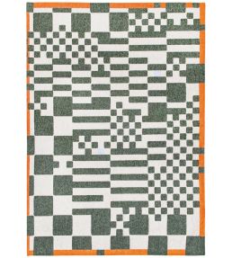 Louis De Poortere Chess rug Deep Green 115612 Deep Green