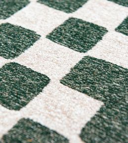 Louis De Poortere Chess rug Deep Green 115612 Deep Green