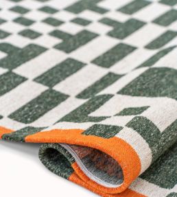 Louis De Poortere Chess rug Deep Green 115612 Deep Green