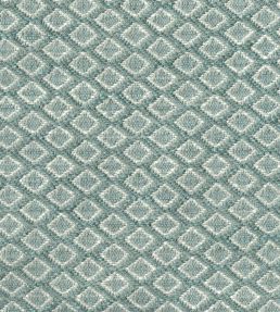Chess Fabric by Titley and Marr Aqua