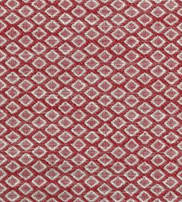 Chess Fabric by Titley and Marr Red