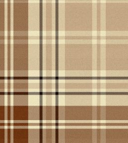 Chesterfield Plaid Wallpaper by MINDTHEGAP Cappuccino