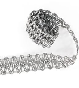 Chevron Braid Trimming by Villa Nova Chrome