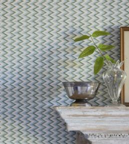 Chevron Wallpaper by DADO Mist