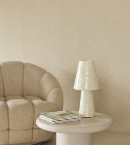 Chevron Wallpaper by Eijffinger Beige