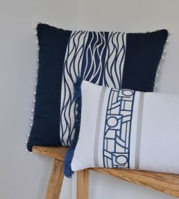 Chicago Jacquard Braid 75mm Trimming by Houles Or