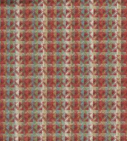 Chicot Fabric by Nina Campbell Red
