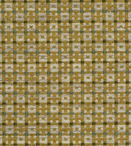 Chiddingstone Fabric by Nina Campbell Ochre/Teal
