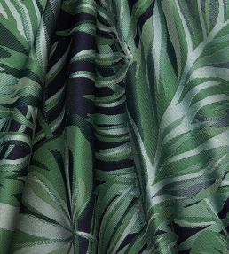 Chile Palm in Lovell Jacquard Fabric by Liberty Jade