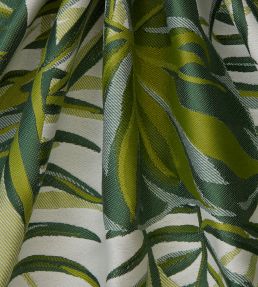Chile Palm in Lovell Jacquard Fabric by Liberty Lichen
