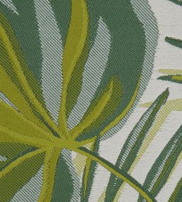 Chile Palm in Lovell Jacquard Fabric by Liberty Lichen