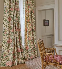 Chilgrove Fabric by Colefax and Fowler Aqua